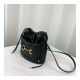 Gucci 1955 Horsebit Bucket Bag 602118 Black