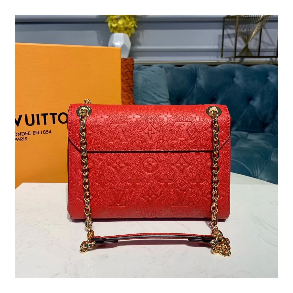 Louis Vuitton Monogram Empreinte Vavin BB M44550