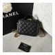 Chanel Quilted Caviar Small Vanity Case A93342