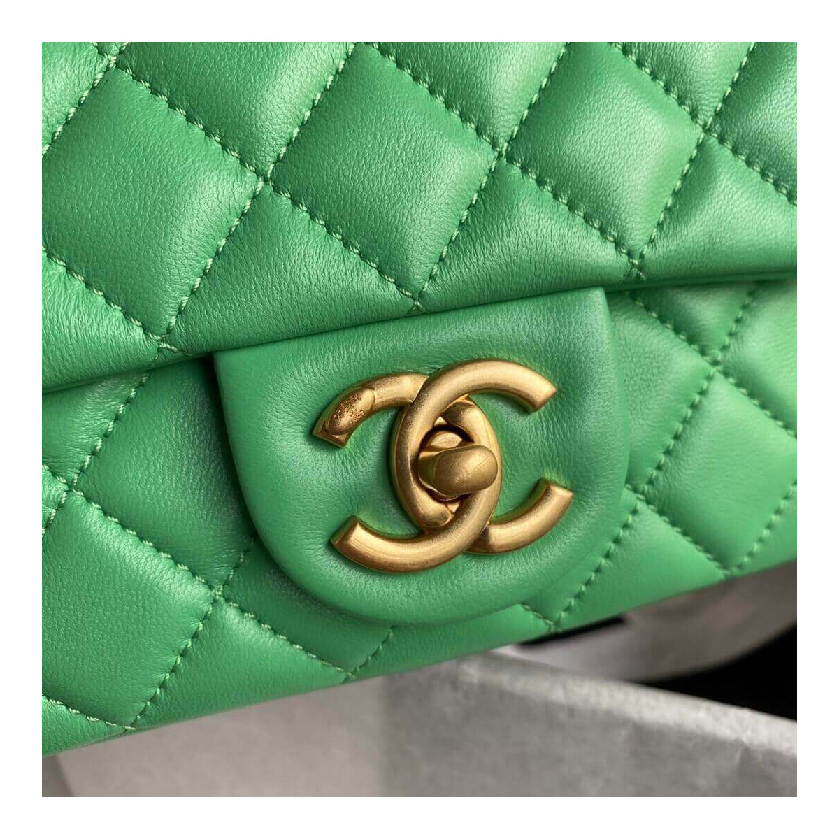 Chanel Mini Square Resin Bag AS2379