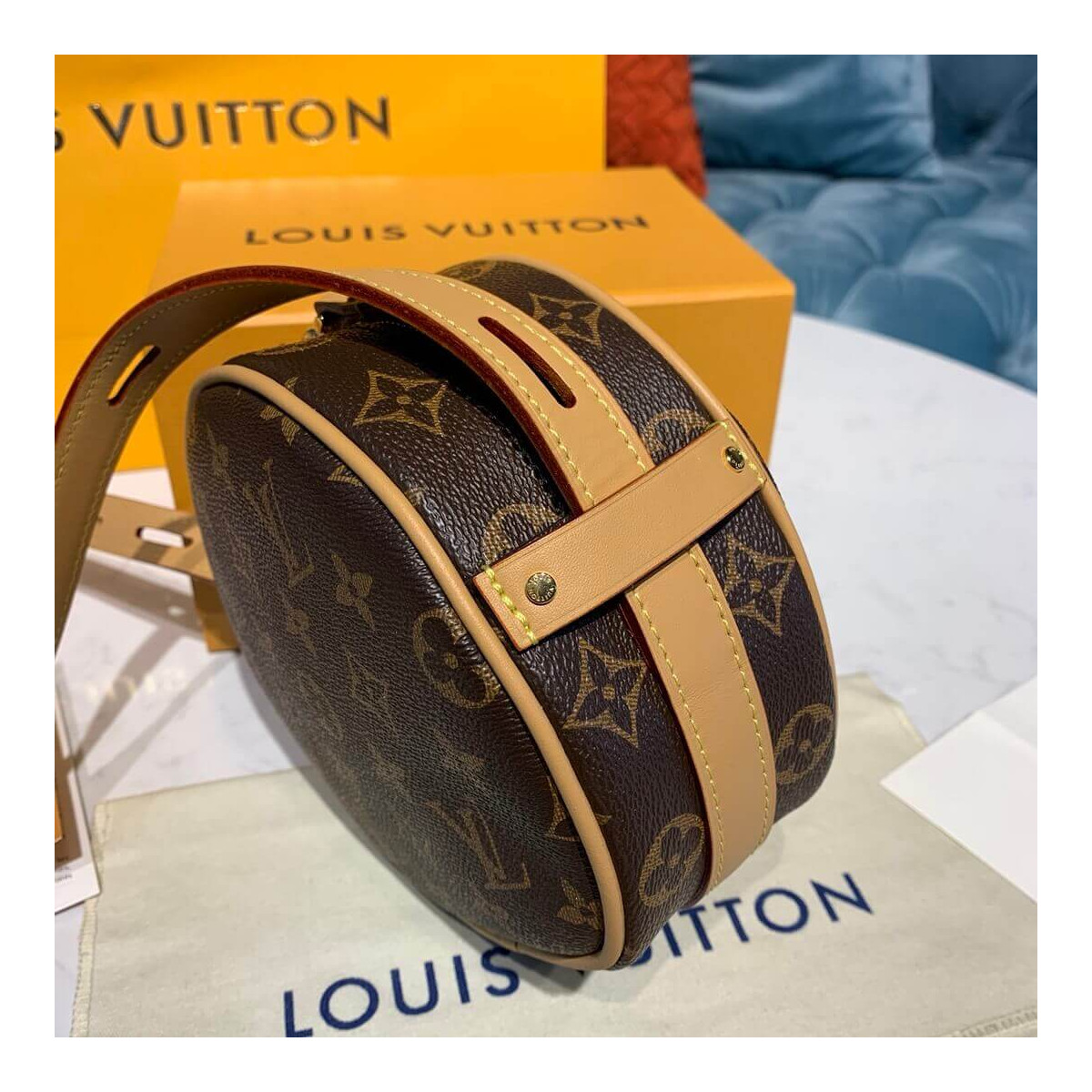 Louis Vuitton Monogram Canvas Boite Chapeau Souple PM M45149