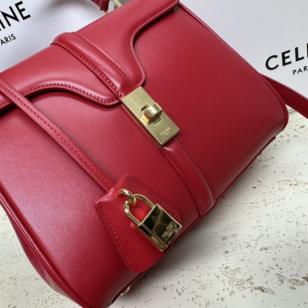 Celine Small 16 Bag In Satinated Calfskin 188003