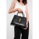 Gucci Jackie 1961 Medium Tote Bag in Black Leather 649016