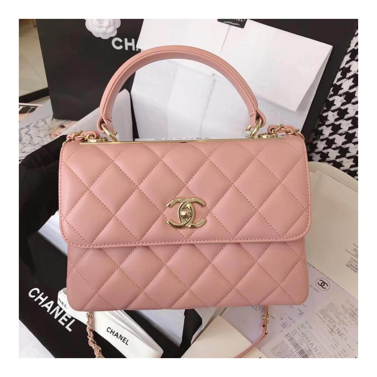 Chanel Quilted Small Trendy CC 25453