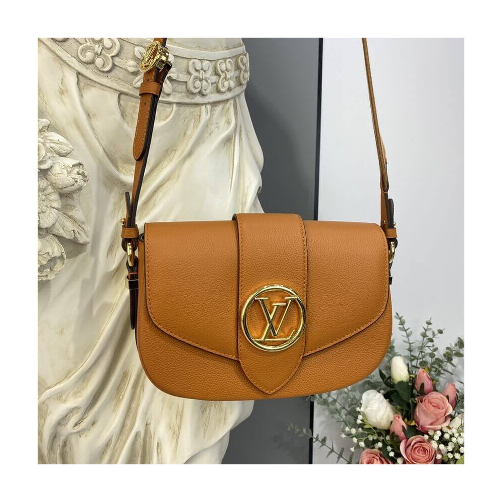 Louis Vuitton LV Pont 9 Soft MM M58968 Sienne Doree