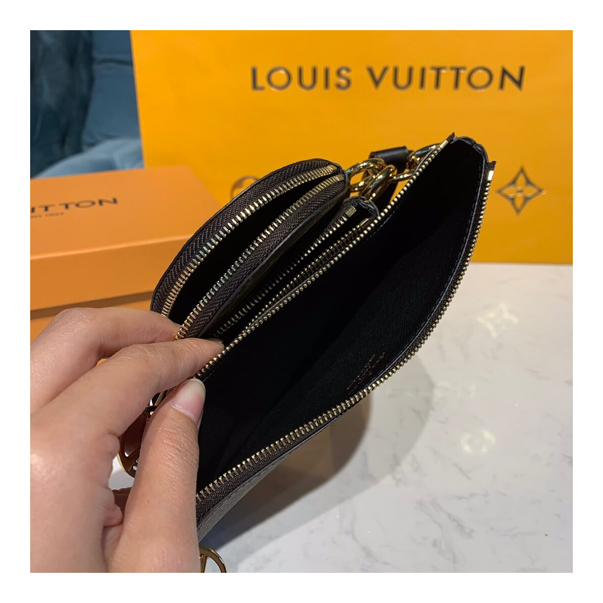 Louis Vuitton Trio Pouch M68756