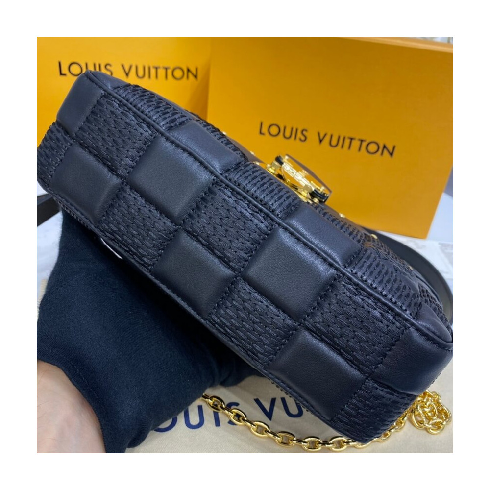 Louis Vuitton Damier Quilt Lambskin Troca MM M59111 M59114