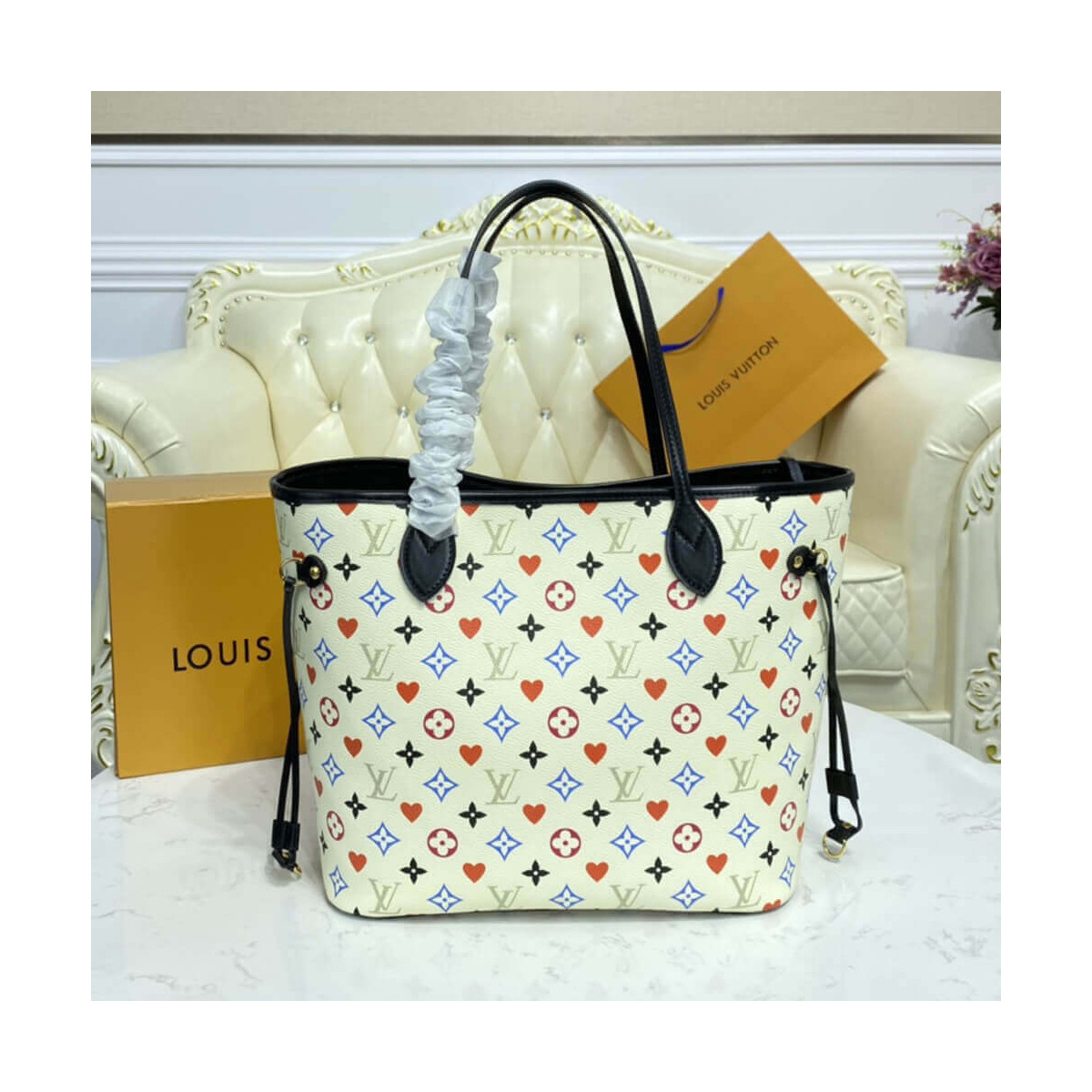 Louis Vuitton Game On Neverfull MM M57462