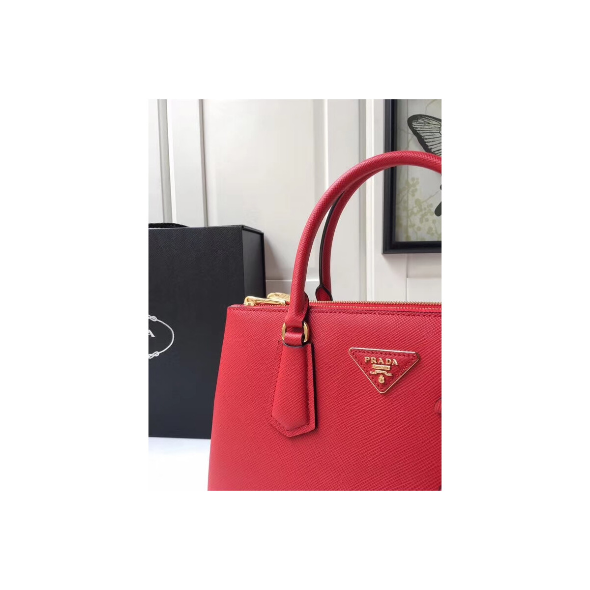 Prada Galleria Saffiano Leather Bag 1BA232