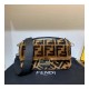 Fendi Sheepskin Baguette Bag 8BR600