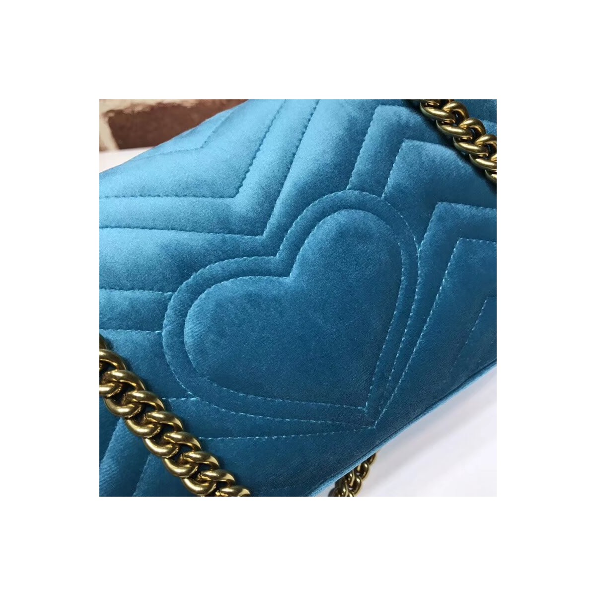 Gucci GG Marmont Velvet Shoulder Bag 446744