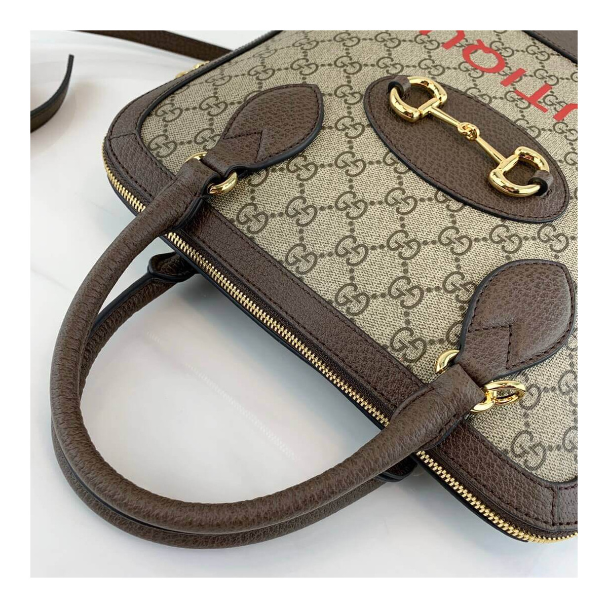 Gucci 1955 Horsebit Medium Top Handle Bag 602206