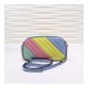 Gucci GG Marmont Small Shoulder Bag In Pastel And Rainbow 447632