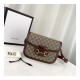 Gucci 1955 Horsebit GG Supreme Shoulder Bag 602204