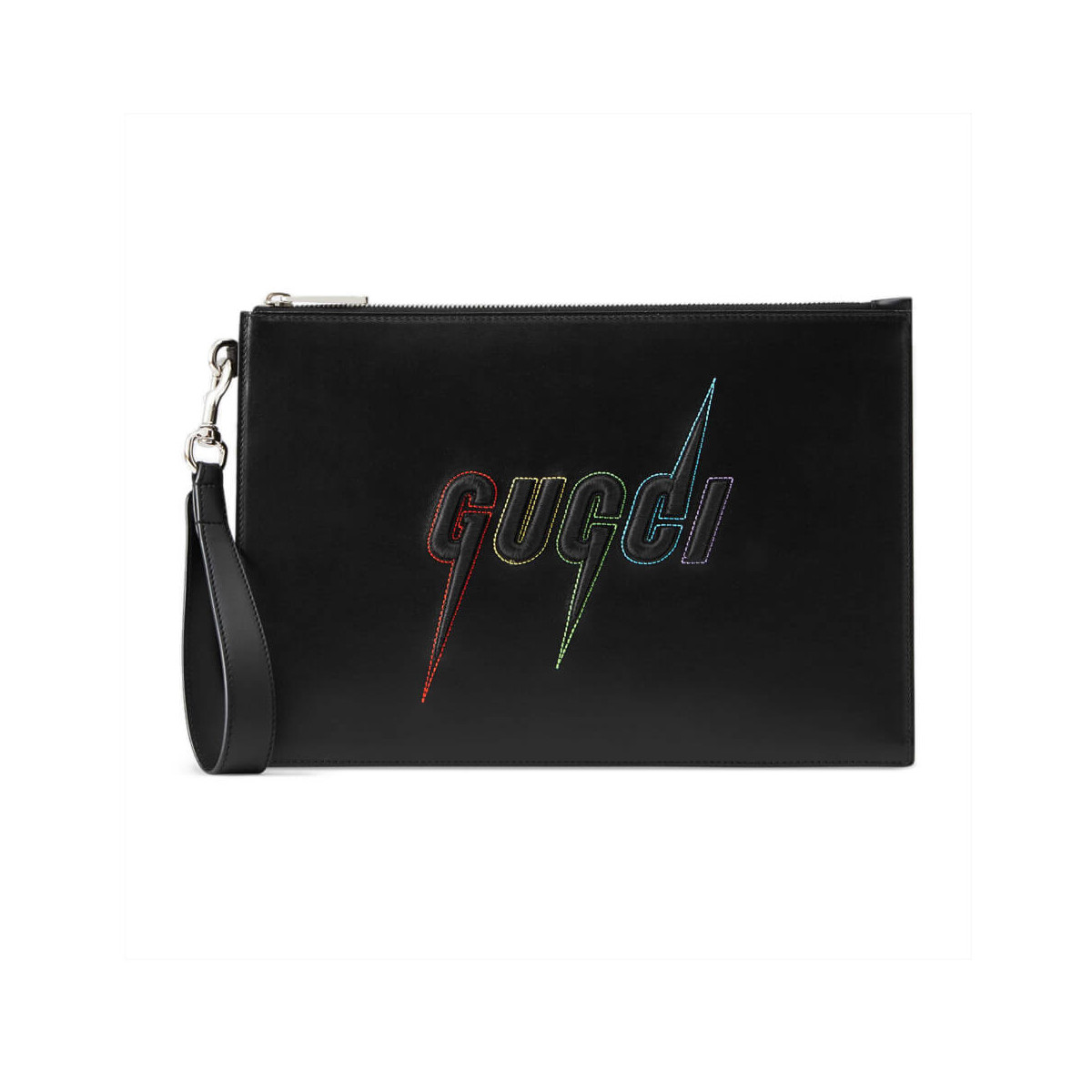 Gucci Pouch with Gucci Blade Embroidery 597678