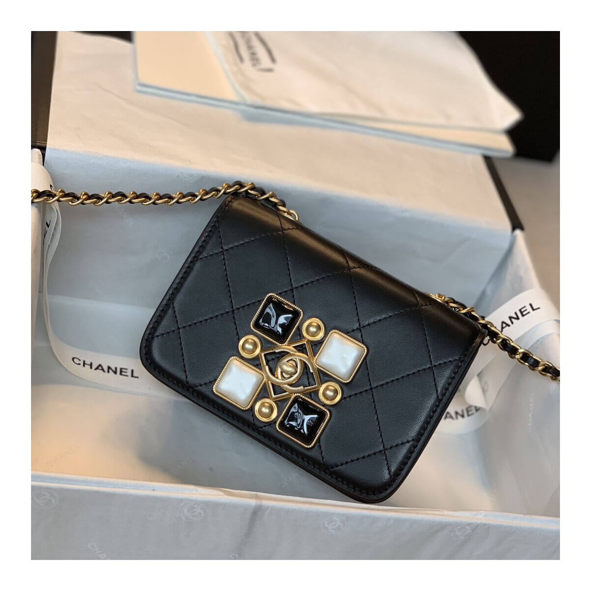 Chanel Mini Flap Evening Bag B01962