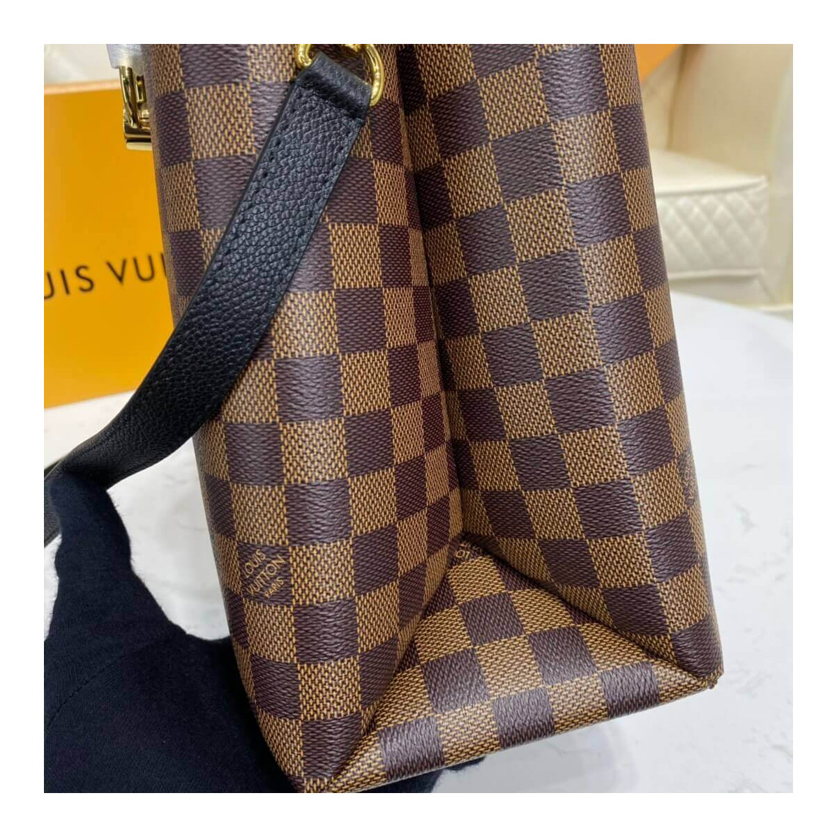 Louis Vuitton Damier Ebene Canvas LV Riverside N40052