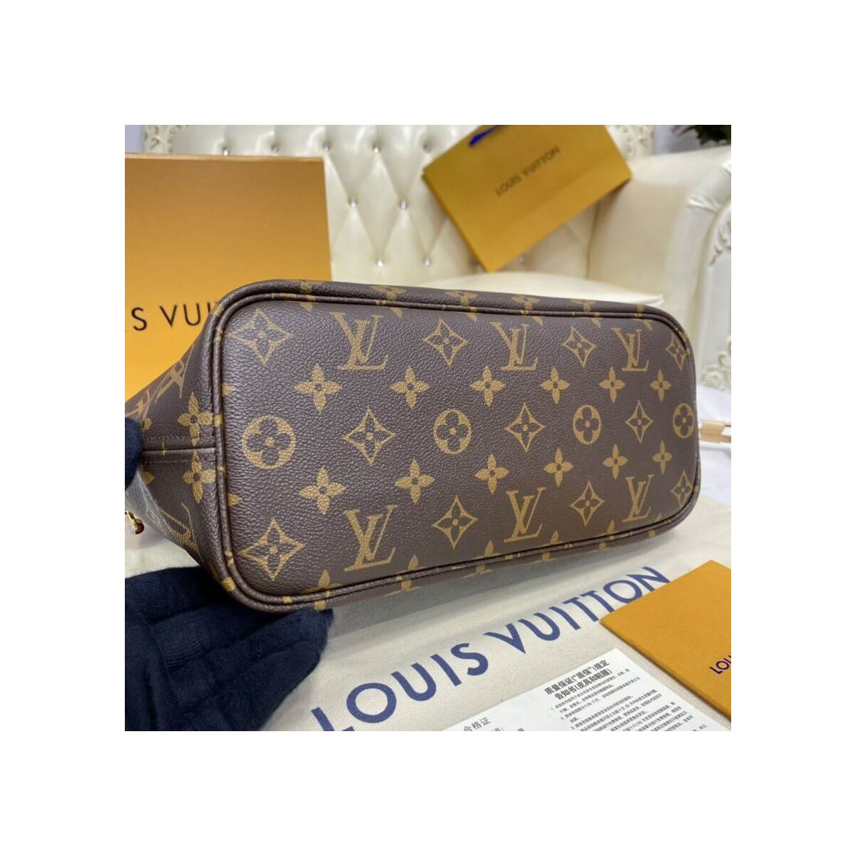 Louis Vuitton Monogram Neverfull PM M41000 M41001 M41245