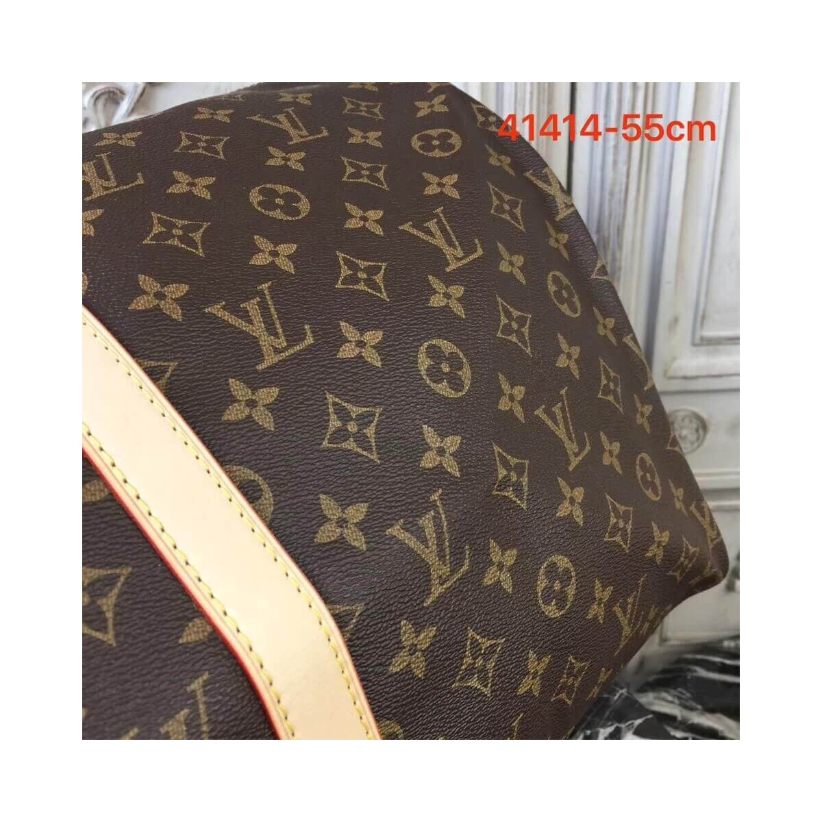 Louis Vuitton Monogram Canvas Keepall Bandouliere 55 M41414