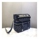 Dior Oblique Embroidered Velvet Diorcamp Messenger Bag M1291V