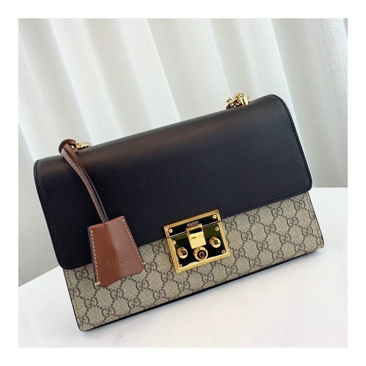 Gucci Padlock Medium GG Shoulder Bag 409486