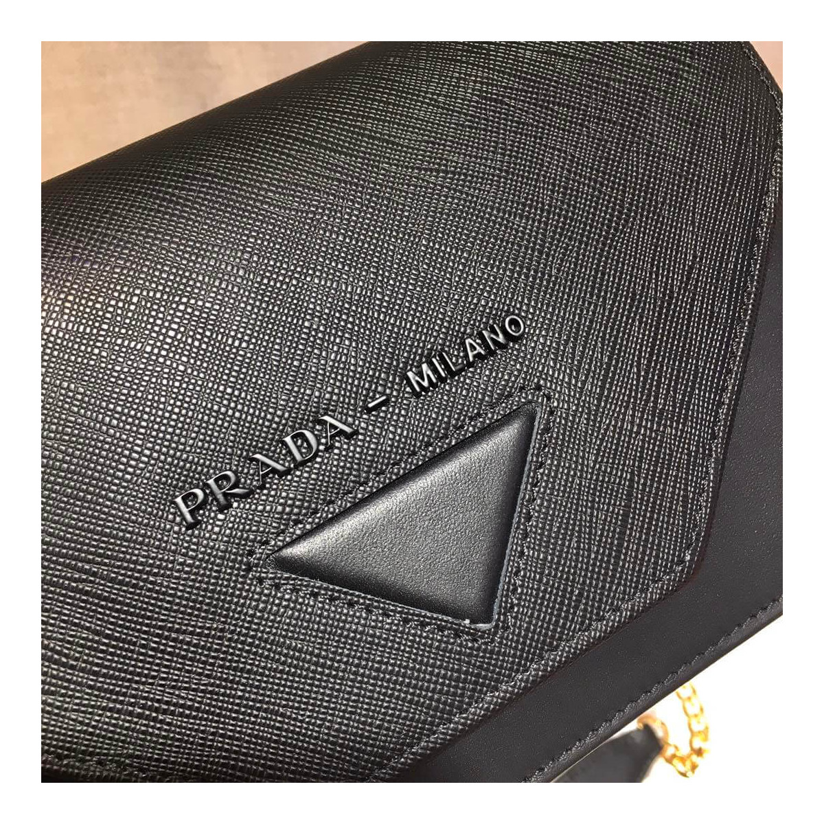 Prada Saffiano Leather Mini-Bag 1BP014