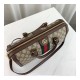 Gucci Ophidia GG Medium Top Handle Bag 524532 Coffee