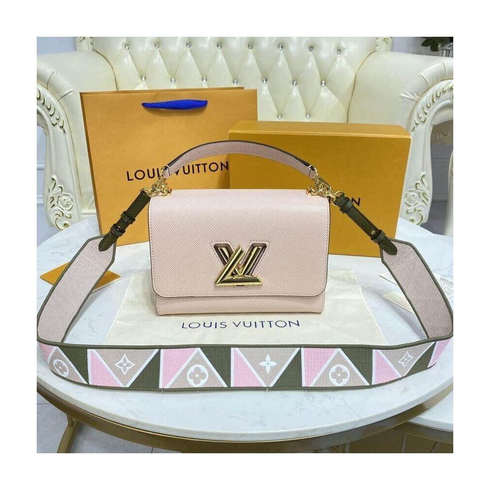 Louis Vuitton Epi Leather Twist MM M59028 Pink