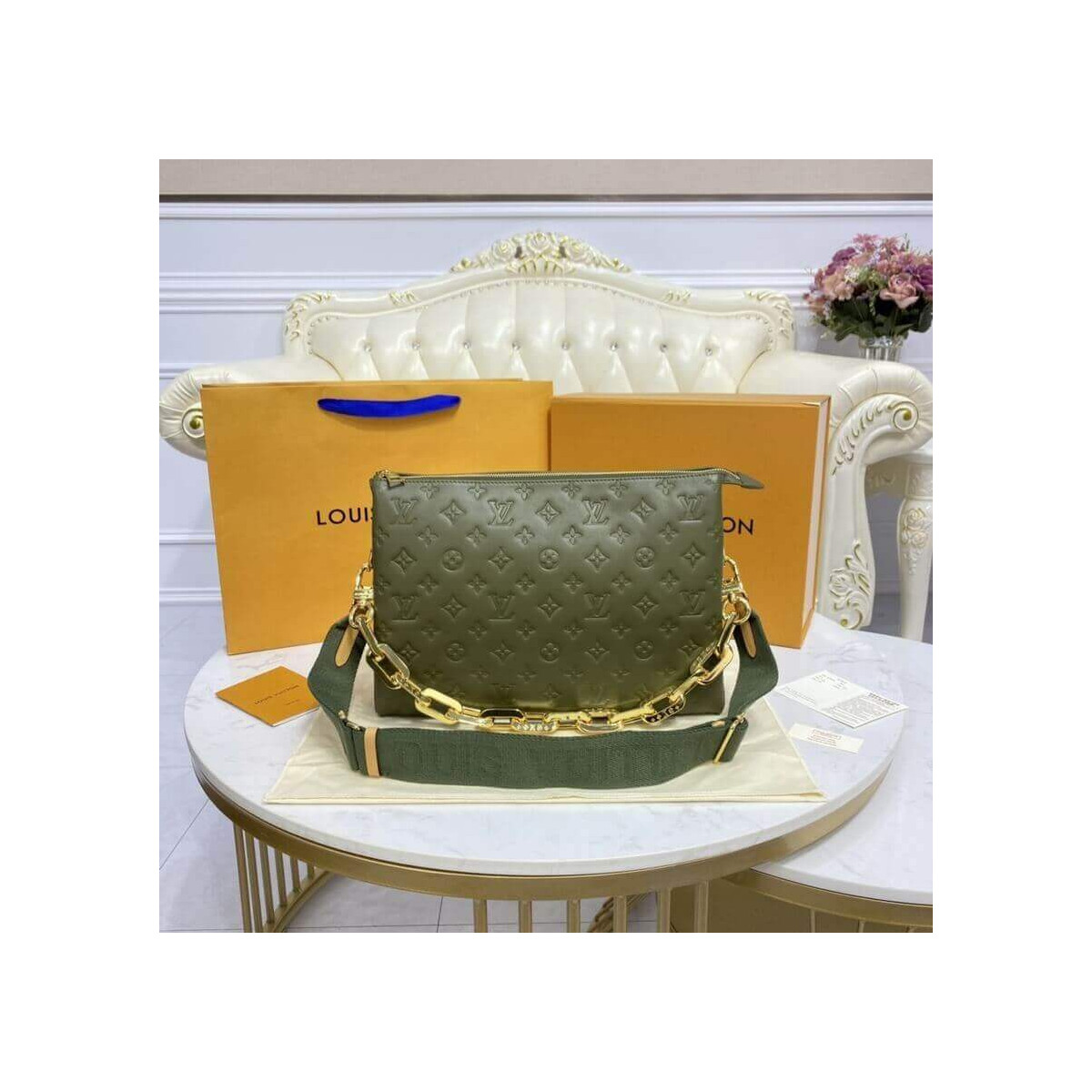 Louis Vuitton Sac Coussin MM M57782 M57783