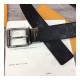 Louis Vuitton Damier Print 40mm Reversible Belt M9156