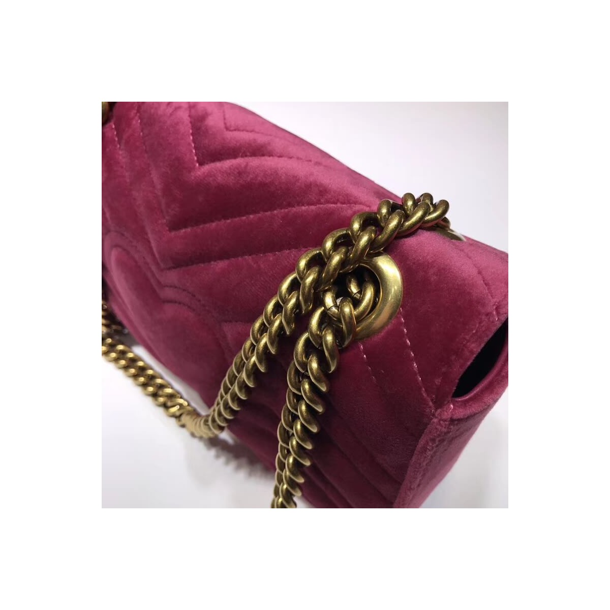 Gucci GG Marmont Velvet Shoulder Bag 446744