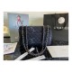 Chanel Denim Classic Flap Jumbo Large Bag AS2072