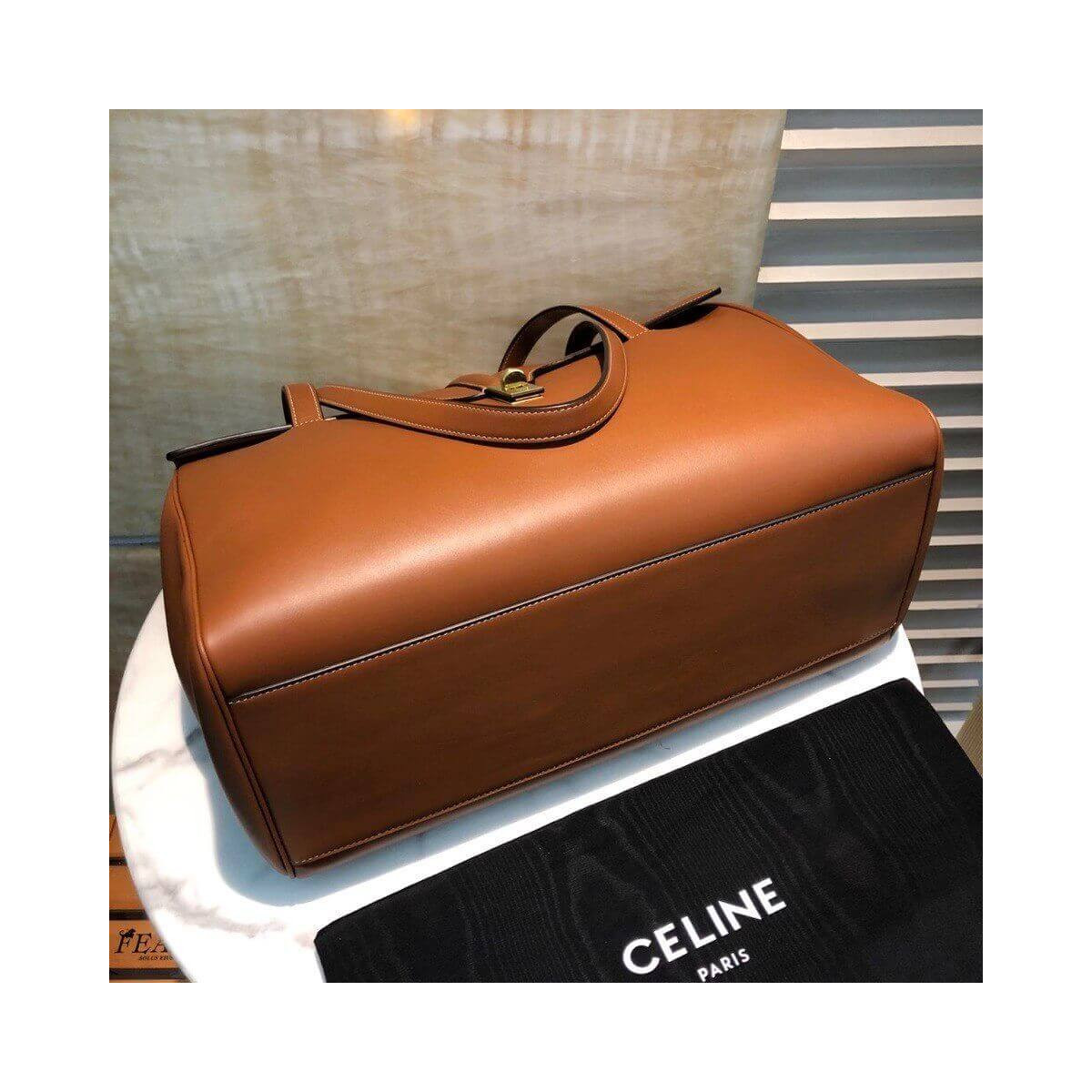 Celine Large Soft 16 Bag In Smooth Calfskin 194043