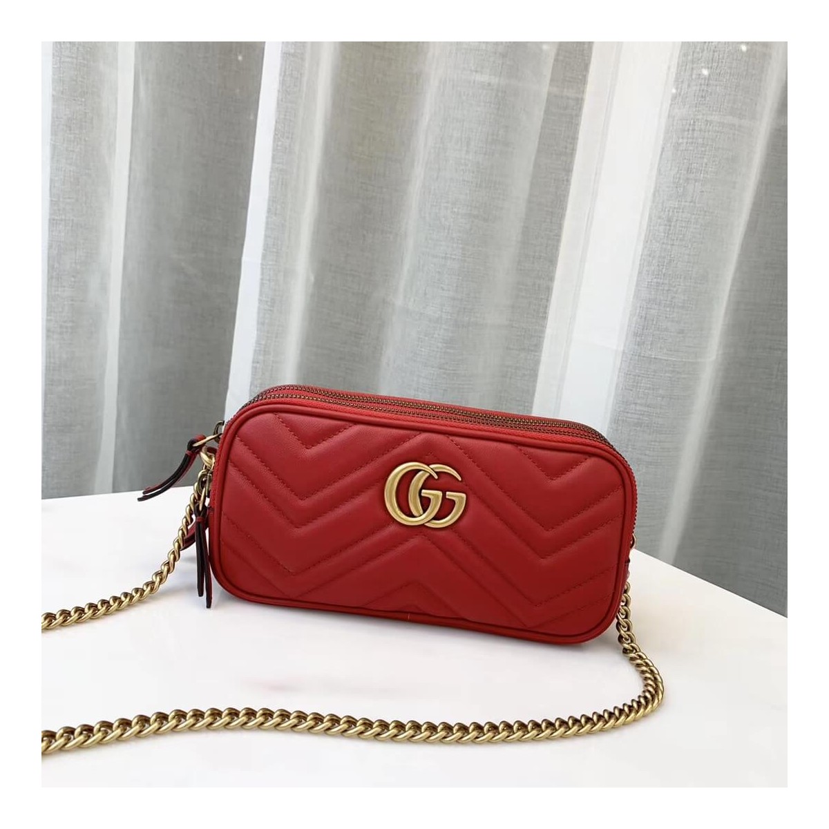 Gucci GG Marmont Mini Chain Bag 546581