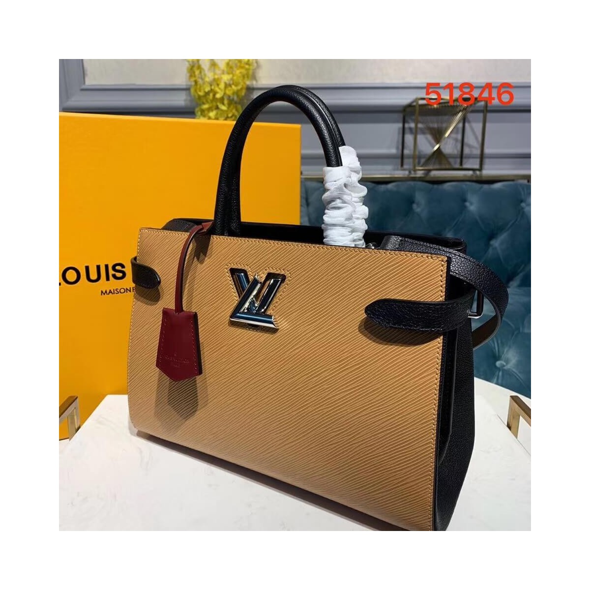 Louis Vuitton Epi Leather Twist Tote M54810