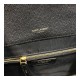 Saint Laurent Grain Leather Large Envelope Chain Bag 396910 Black