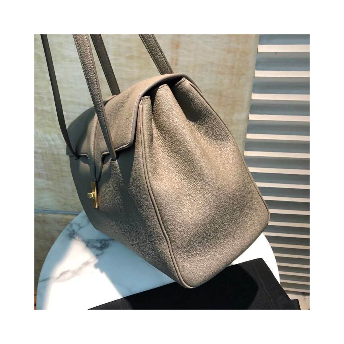 Celine Large Soft 16 Bag In Supple Grained Calfskin 194043