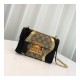 Gucci Padlock Small GG Shoulder Bag 432182 Black