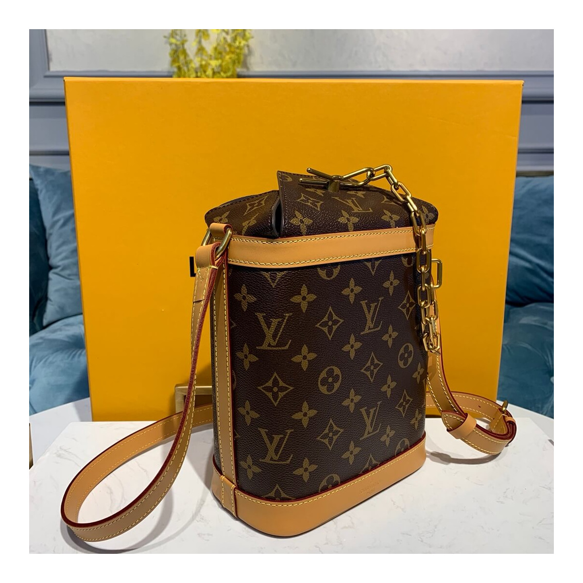 Louis Vuitton Monogram Milk Box M44877