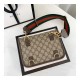 Gucci GG Supreme 489617 Coffee