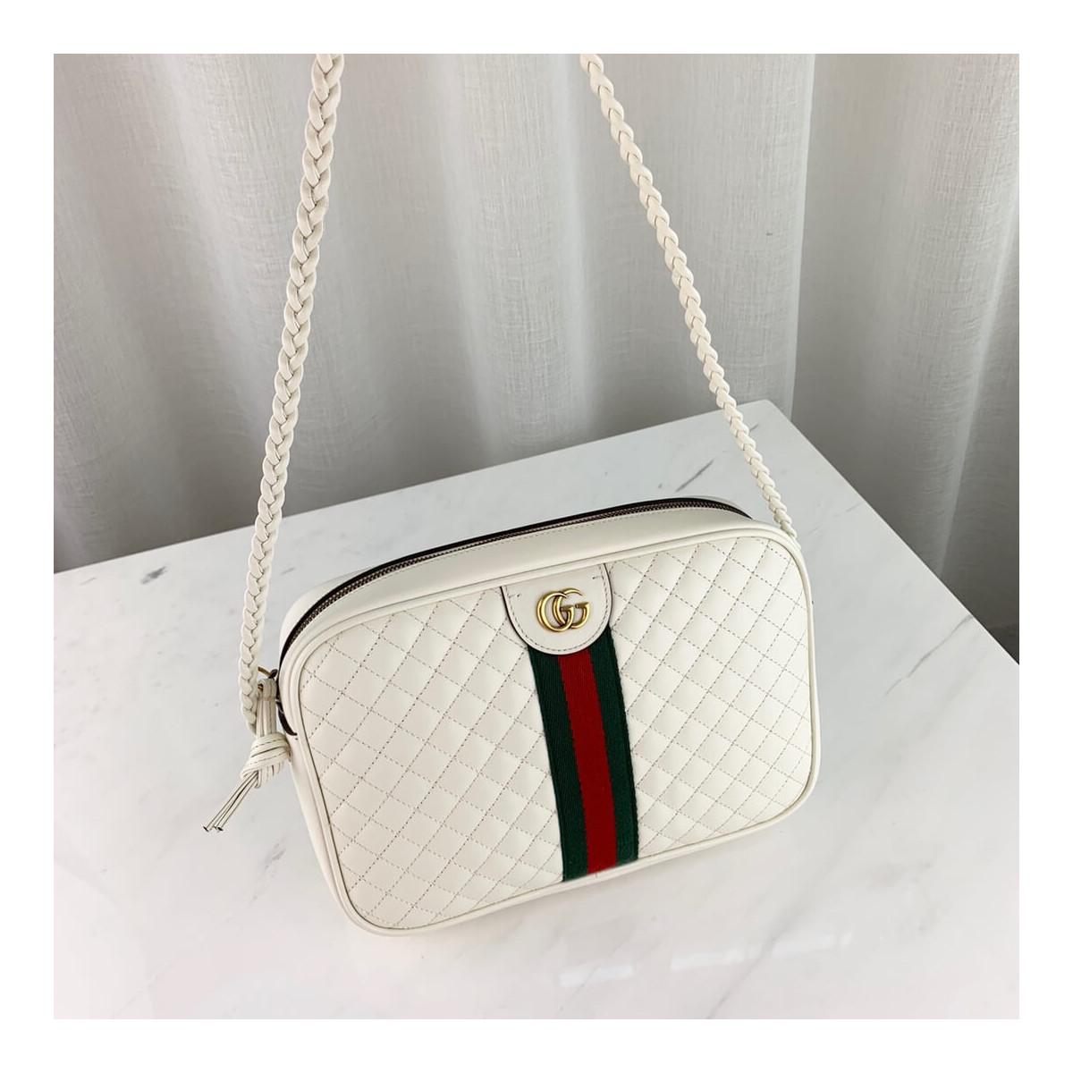 Gucci Quilted Leather Small Shoulder Bag 541051