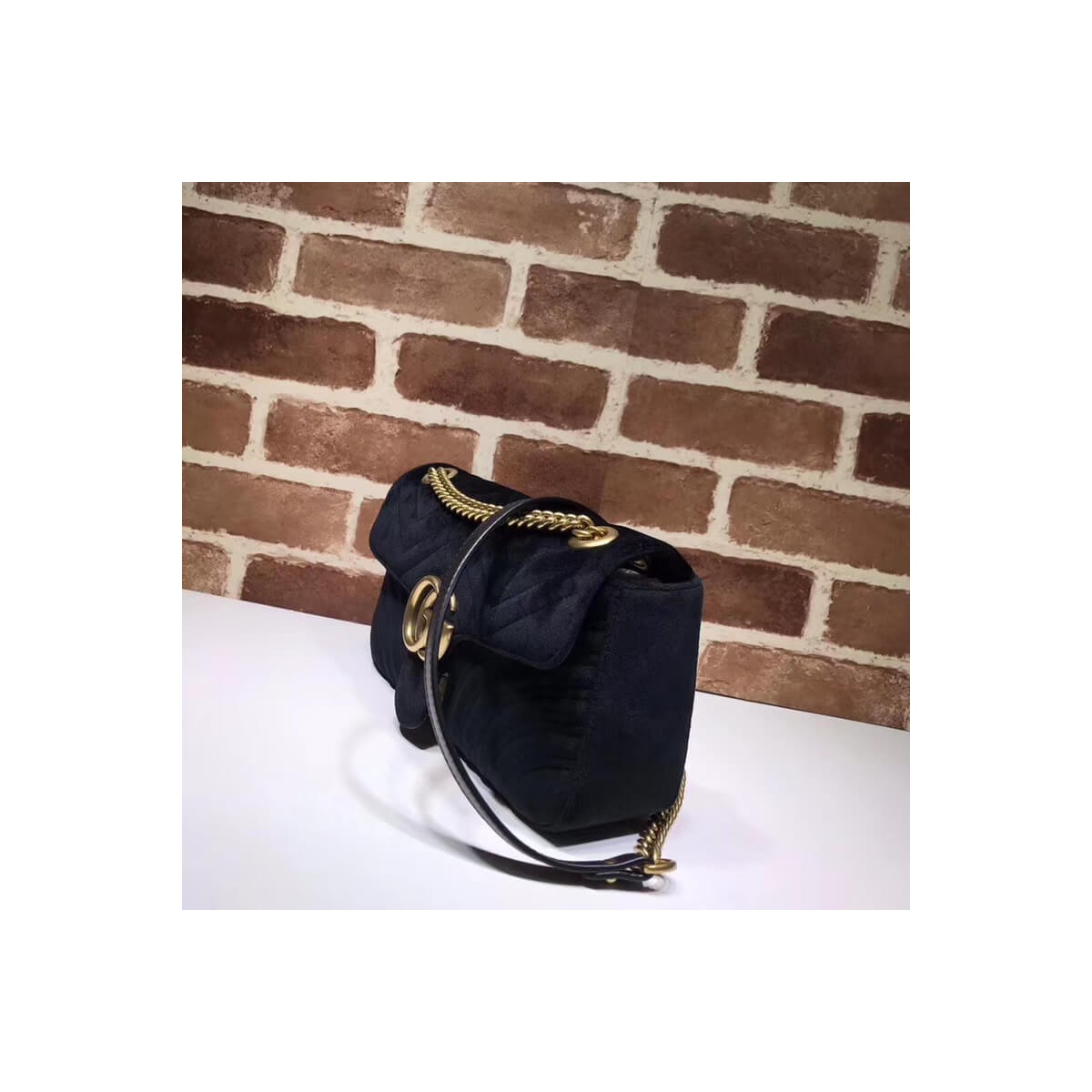 Gucci GG Marmont Velvet Shoulder Bag 443497