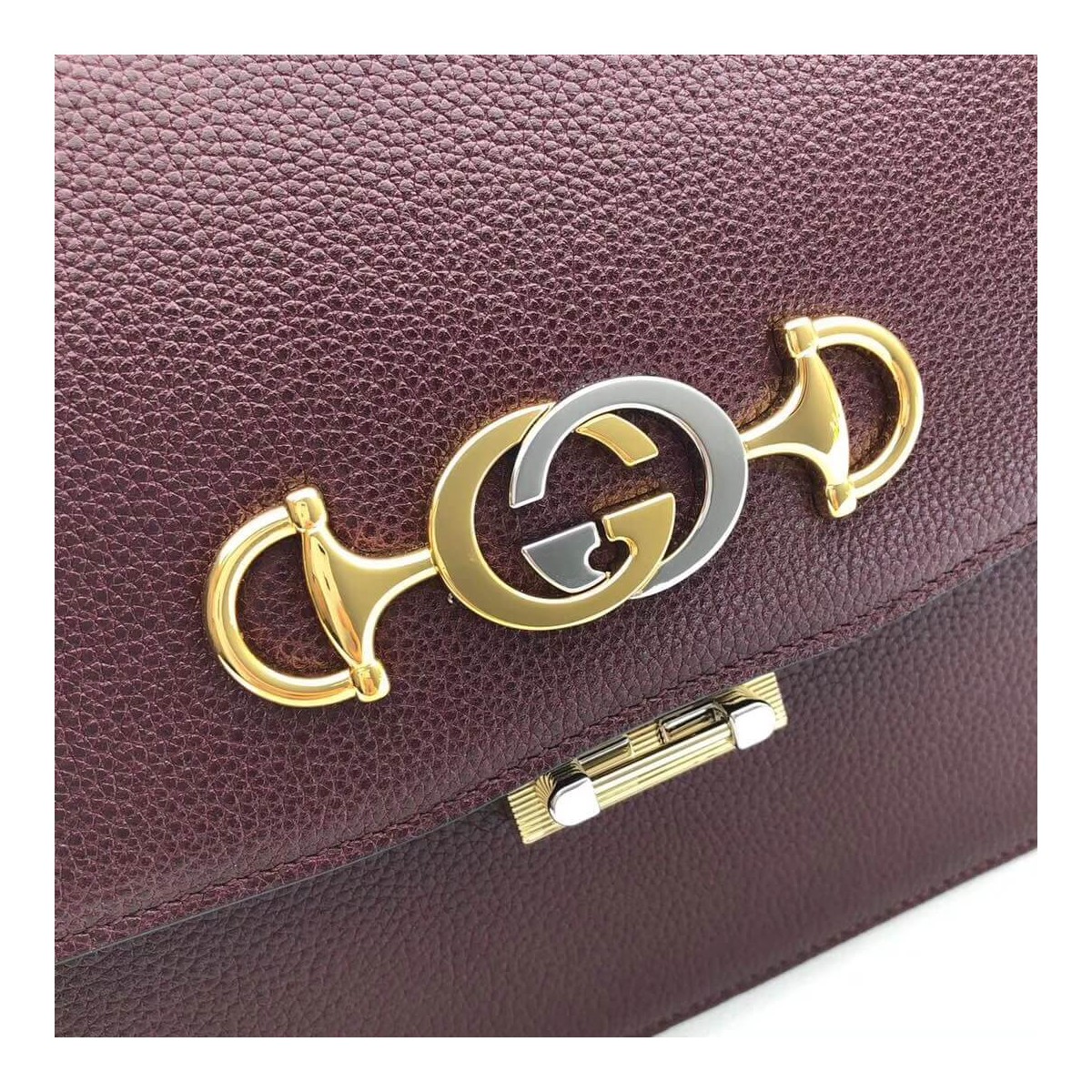 Gucci Zumi Grainy Leather Small Shoulder Bag 576388