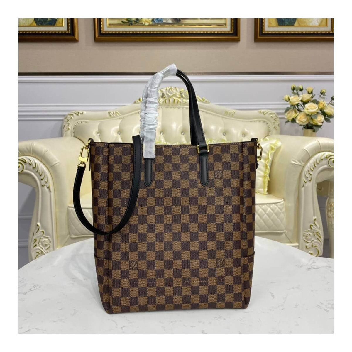 Louis Vuitton Damier Belmont MM N60293 N60294