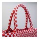 Dior Polkadot Dioramour Small Book Tote Bag M1296