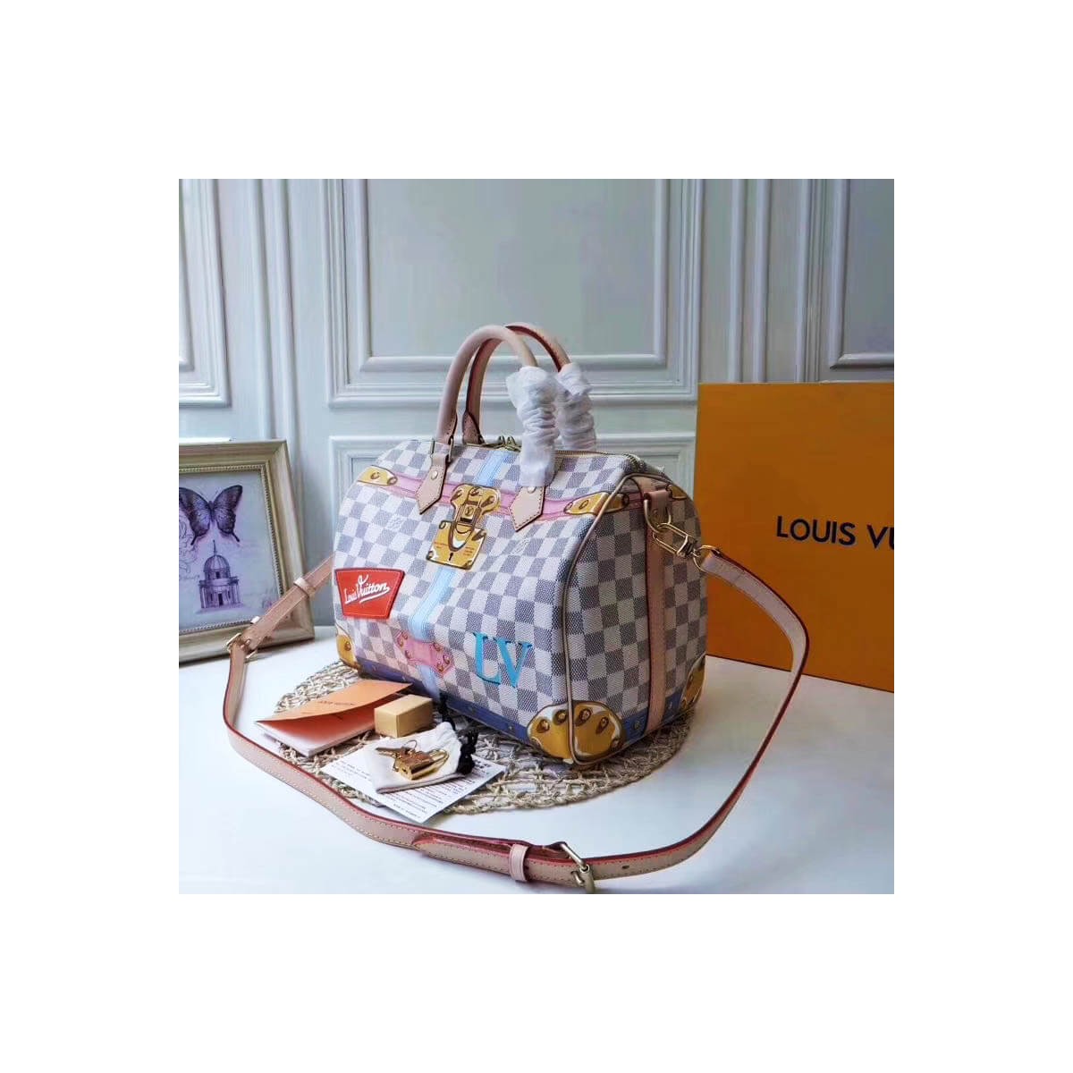 Louis Vuitton Speedy Bandouliere 30 N41063