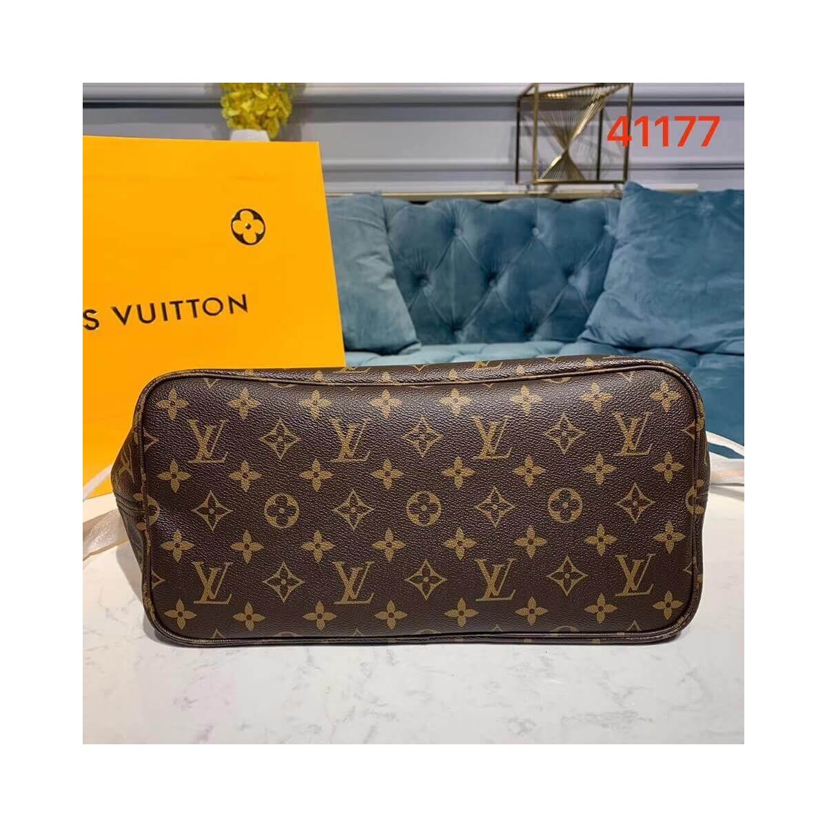 Louis Vuitton Monogram Canvas Neverfull MM M41177