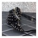 Valentino Garavani Velvet Rockstud Spike Belt Bag 0620R