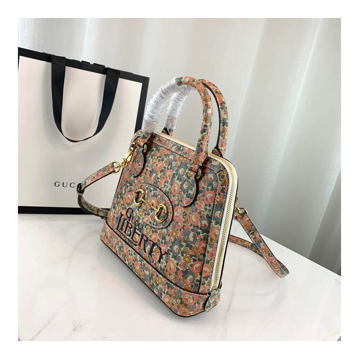 Gucci Horsebit 1955 Liberty London Bag 621220