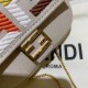 Fendi Nano Baguette Charm in Beige Canvas 7AR844